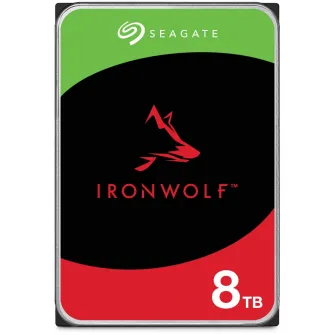 HDD Seagate IronWolf, 8TB, 5400rpm, 256MB, SATA III