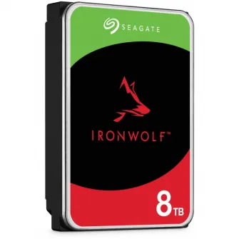 HDD Seagate IronWolf, 8TB, 5400rpm, 256MB, SATA III