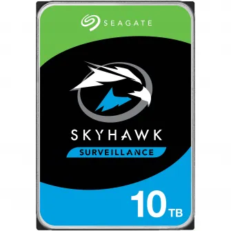 HDD Seagate® SkyHawk™ AI, 10TB, 256MB cache, SATA III