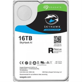 HDD Seagate SkyHawk Surveillance AI 16TB, 7200rpm, 256MB cache, SATA-III