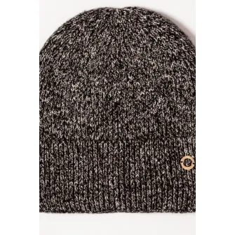 HEAVY TOOLS, Caciula din tricot Perlina, Gri inchis melange, One-Size