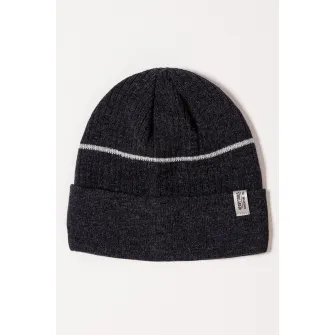HEAVY TOOLS, Caciula din tricot Pigeon, Gri inchis, Marime Unica INTL