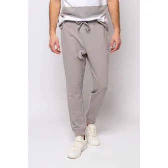 Heavy Tools, Pantaloni cu talie medie si snur Zector, Maro taupe deschis, L
