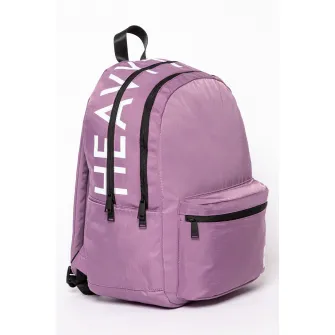 Heavy Tools, Rucsac cu buzunar exterior Emma, Negru, Lila