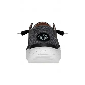 HEYDUDE, Mocasini cu talpa masiva Wendy Peak, Negru stins, 36