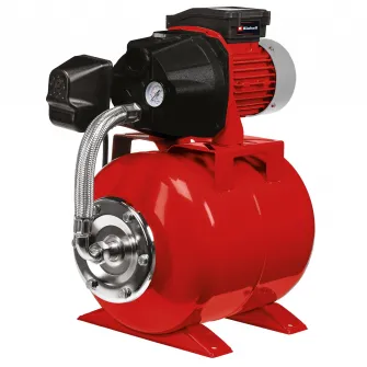 Hidrofor Einhell GC-WW 6036, 600 W, 20 l capacitate vas expansiune, 3600 l/h debir maxim, 4 bar presiune maxima, 40 m inaltime refulare, 8 m adancime absorbtie