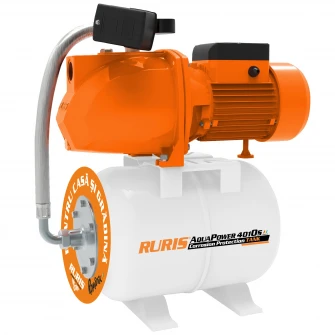 Hidrofor RURIS aquapower 4010S, 1800 W, 24 l, debit 60 l/min, refulare 70 m inaltime refulare, 9 m adancime absorbtie