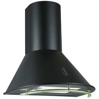 Hota incorporabila decorativa Fram FDH-660HRBK, Putere de absorbtie 589 m3/h, 1 Motor, Lumina LED, 3 Trepte de putere, Clasa B, 60 cm, Negru