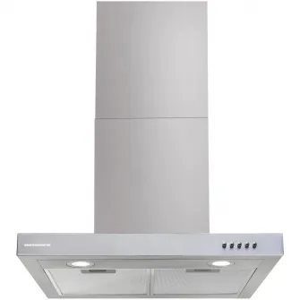 Hota incorporabila decorativa Heinner HDCH-360TSS, 1 Motor, Putere de absorbtie 308.1 m3/H, Lumina LED, 3 trepte de viteza, 60 cm, Inox