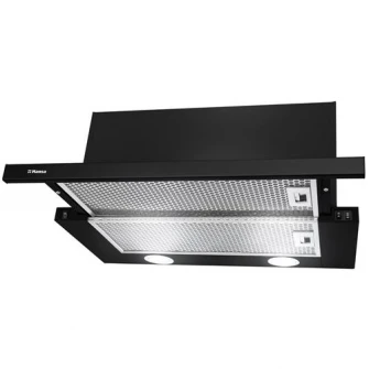 Hota incorporabila telescopica Hansa OTP6241BH, Putere de absorbtie 500 m3/h, 1 motor, 60 cm, Negru