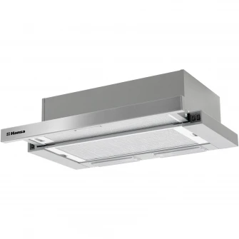 Hota incorporabila telescopica Hansa OTS6251IH, Putere de absorbtie 429 m3/h, 2 motoare, 60 cm, Inox