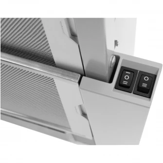 Hota incorporabila telescopica Hansa OTS6251IH, Putere de absorbtie 429 m3/h, 2 motoare, 60 cm, Inox