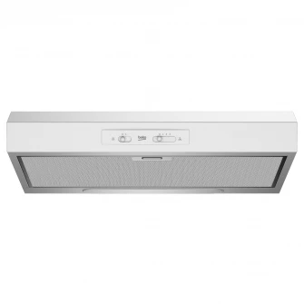 Hota traditionala Beko HSN61210W, 3 trepte de putere, 1 motor, Putere de absorbtie 272 mc/h, Alb