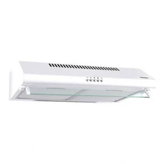 Hota traditionala Heinner CH-400, Putere de absorbtie 326.4 mc/h, 2 motoare, 60 cm, Alb