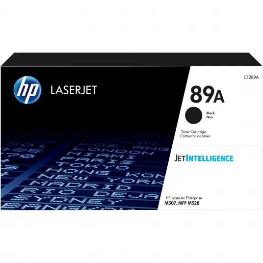 Черный тонер HP CF289A (89A)