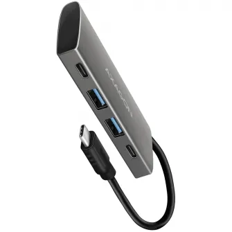 USB-концентратор Axagon HMC-4G2 2x USB-A + 2x USB-C 10 Гбит/с