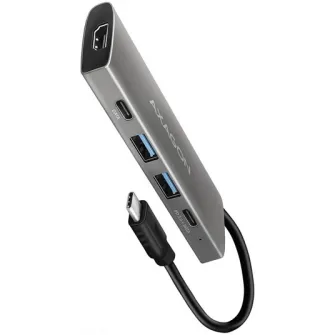 USB-концентратор Axagon HMC-5G2 2x USB-A + 2x USB-C 10 Гбит/с