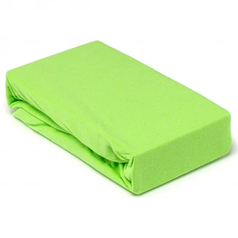 Husa de pat HomeStill, bumbac Jersey, 100x200cm, verde