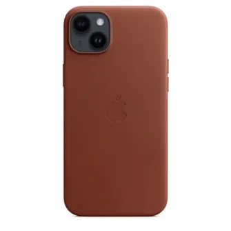 Кожаный чехол Apple с MagSafe для iPhone 14 Plus, Умбра