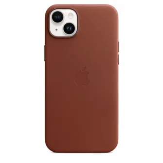 Кожаный чехол Apple с MagSafe для iPhone 14 Plus, Умбра