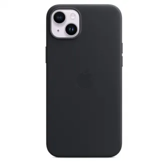Кожаный чехол Apple с MagSafe для iPhone 14 Plus, полночь