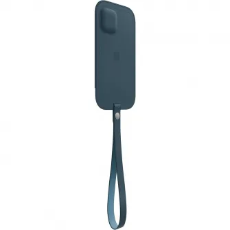 Защитный чехол Apple Leather Sleeve with MagSafe для iPhone 12 mini, Балтийский синий