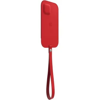 Защитный чехол Apple Leather Sleeve with MagSafe для iPhone 12|12 Pro, Красный
