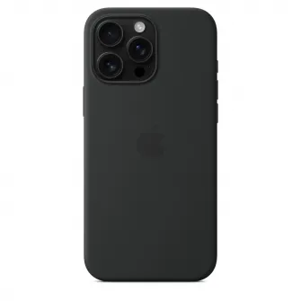 Husa de protectie Apple Silicone Case with MagSafe pentru iPhone 16 Pro Max - Black