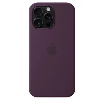 Husa de protectie Apple Silicone Case with MagSafe pentru iPhone 16 Pro Max - Plum