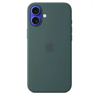 Husa de protectie Apple Silicone Case with MagSafe pentru iPhone 16 Plus - Lake Green