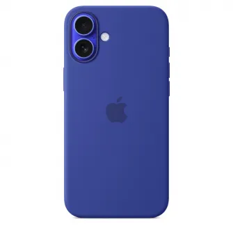 Husa de protectie Apple Silicone Case with MagSafe pentru iPhone 16 Plus - Ultramarine