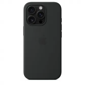Husa de protectie Apple Silicone Case with MagSafe pentru iPhone 16 Pro - Black
