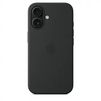Husa de protectie Apple Silicone Case with MagSafe pentru iPhone 16- Black