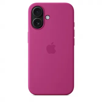 Husa de protectie Apple Silicone Case with MagSafe pentru iPhone 16- Fuchsia