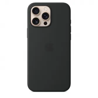 Husa de protectie Apple Silicone Case with MagSafe pentru iPhone 16 Pro Max - Black