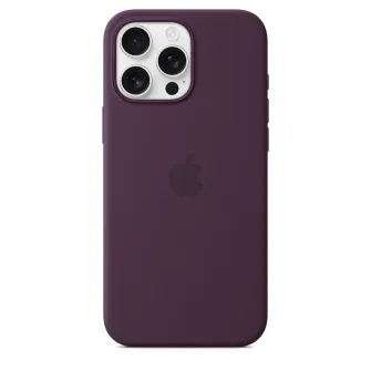 Husa de protectie Apple Silicone Case with MagSafe pentru iPhone 16 Pro Max - Plum