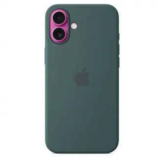 Husa de protectie Apple Silicone Case with MagSafe pentru iPhone 16 Plus - Lake Green