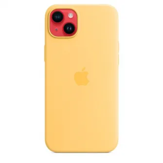 Силиконовый чехол Apple с MagSafe для iPhone 14 Plus, сочный