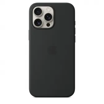 Husa de protectie Apple Silicone Case with MagSafe pentru iPhone 16 Pro Max - Black