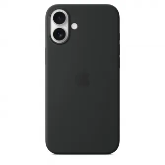 Husa de protectie Apple Silicone Case with MagSafe pentru iPhone 16 Plus - Black