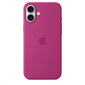 Husa de protectie Apple Silicone Case with MagSafe pentru iPhone 16 Plus - Fuchsia