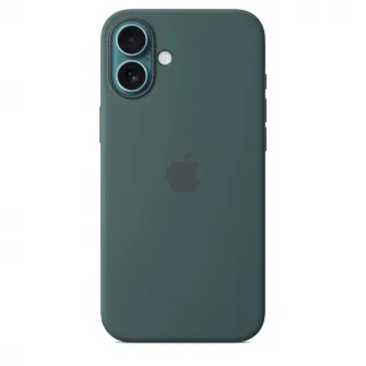 Husa de protectie Apple Silicone Case with MagSafe pentru iPhone 16 Plus - Lake Green