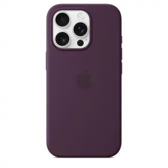 Husa de protectie Apple Silicone Case with MagSafe pentru iPhone 16 Pro - Plum