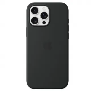 Husa de protectie Apple Silicone Case with MagSafe pentru iPhone 16 Pro Max - Black