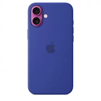 Husa de protectie Apple Silicone Case with MagSafe pentru iPhone 16 Plus - Ultramarine