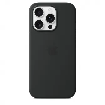Husa de protectie Apple Silicone Case with MagSafe pentru iPhone 16 Pro - Black