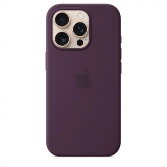 Husa de protectie Apple Silicone Case with MagSafe pentru iPhone 16 Pro - Plum