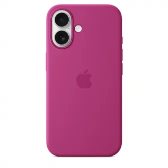 Husa de protectie Apple Silicone Case with MagSafe pentru iPhone 16- Fuchsia