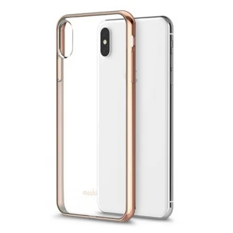 Husa de protectie Moshi Vitros pentru Apple iPhone XS Max, Champagne Gold