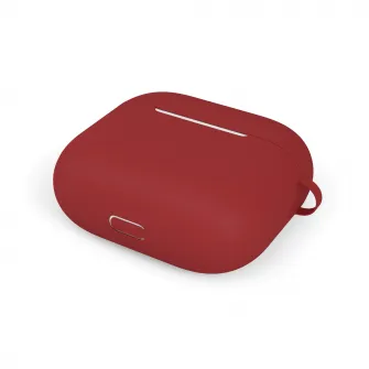 Husa de protectie NEXT ONE pentru AirPods 3 (2021), Silicon, Rosu